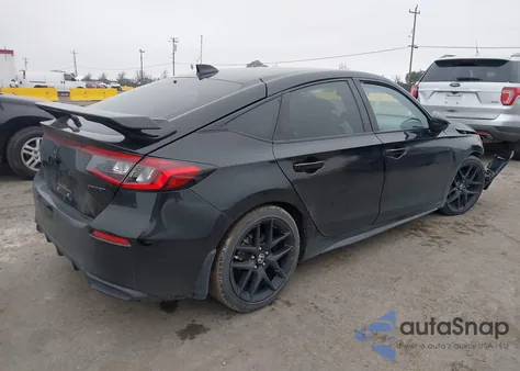2022 Honda Civic Sport из США, поврежденный, VIN 19XFL2H80NE001476